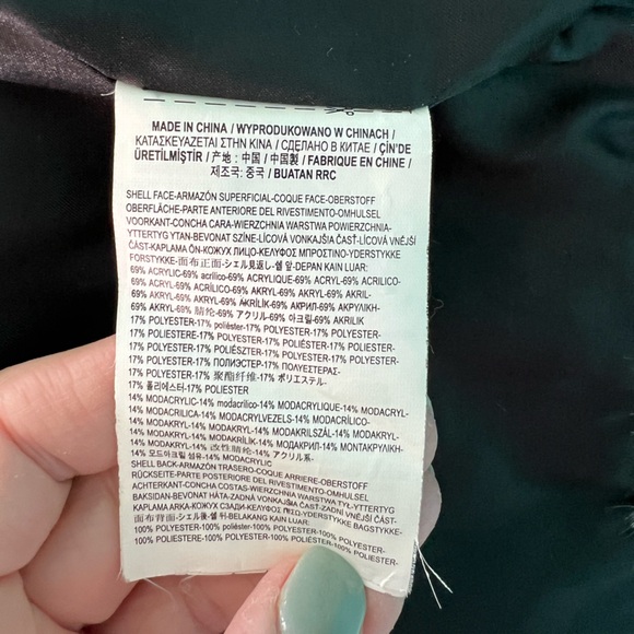 EUC Vans Wilder Cheetah Print Faux Fur Plush Jacket Size Medium - Picture 9 of 11